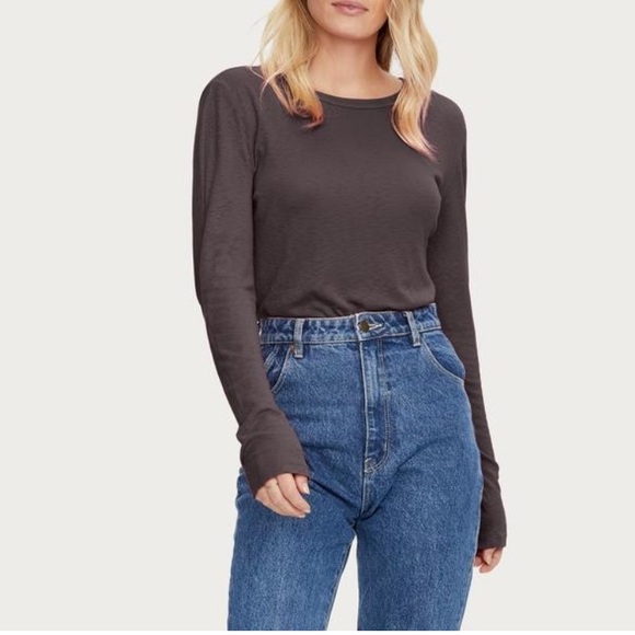 Michael Stars shimmer tee - Picture 8 of 10